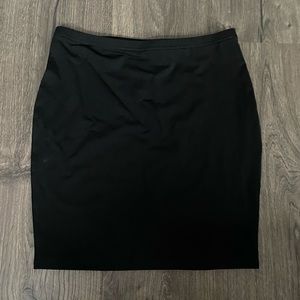 Black Y2K Mini Skirt